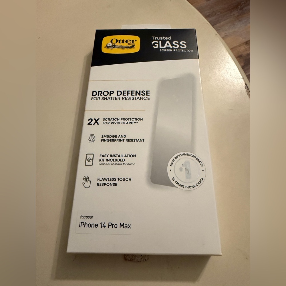NWB iPhone 14 Pro Max OtterBox Trusted Glass Screen Protector